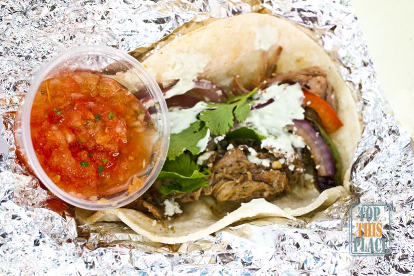 Tacos at the Keep On Truckin Fest