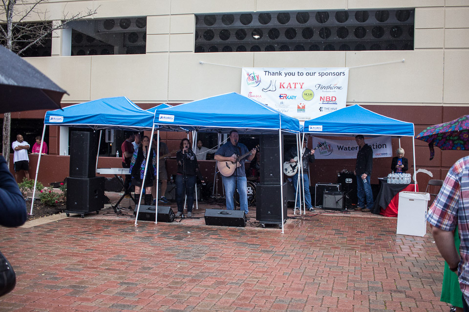 Live music at the Katy Taste Fest