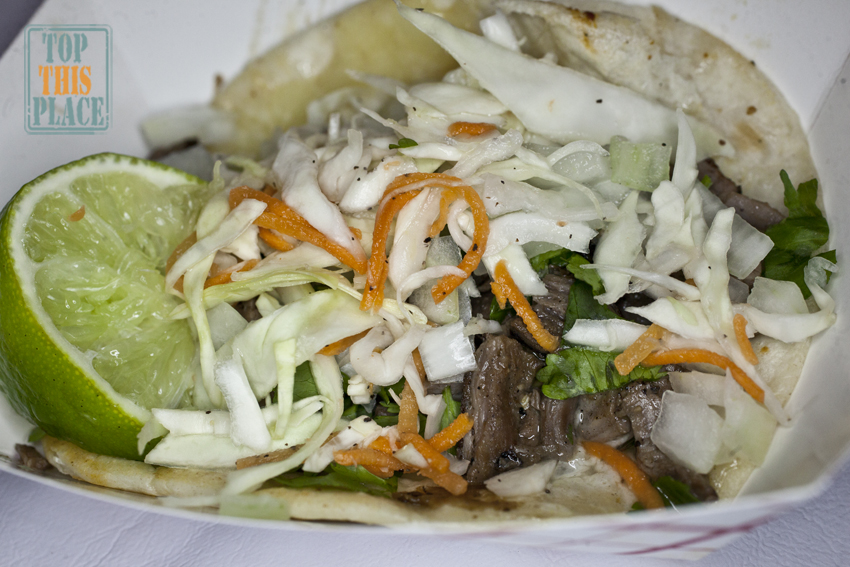 Salsa Limon El Capitan taco