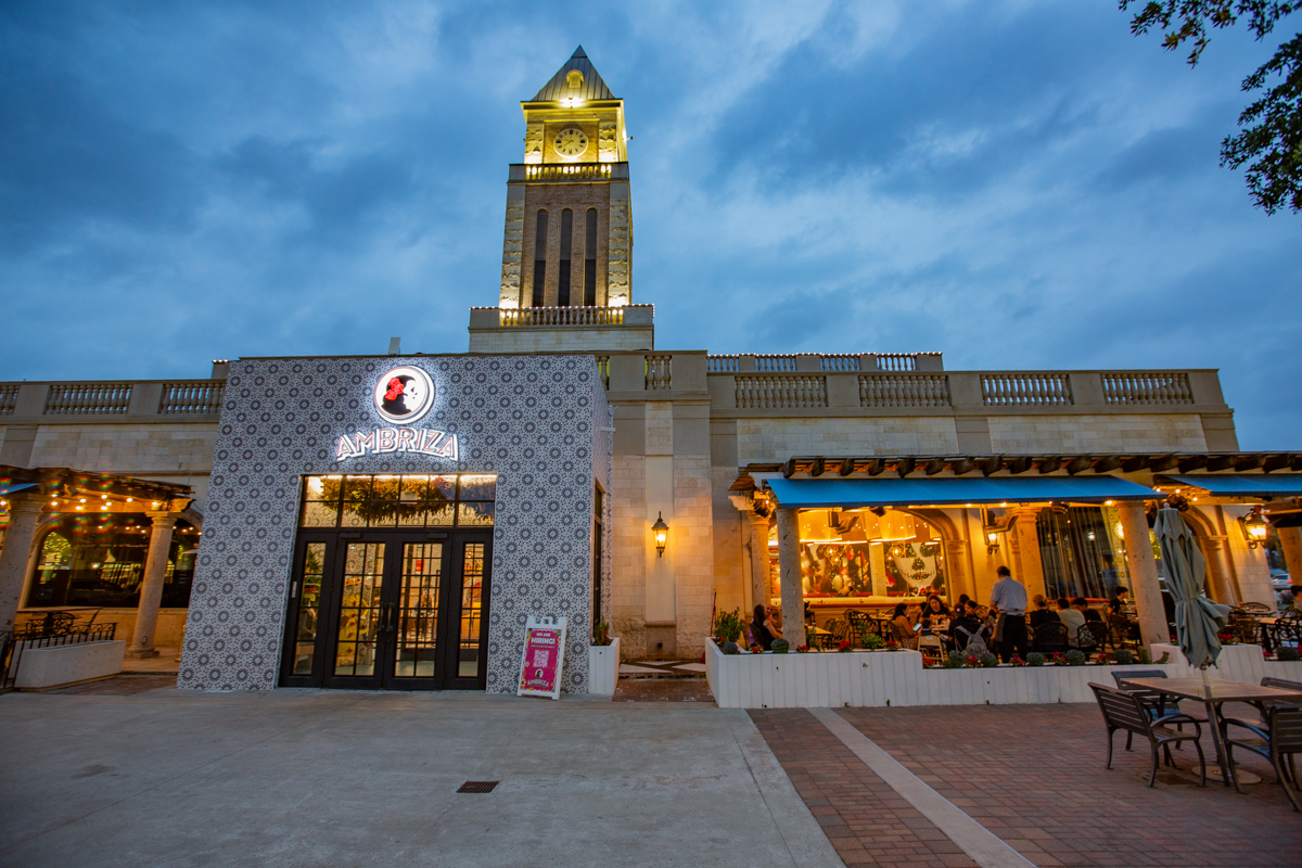 ambriza social mexican kitchen katy outside