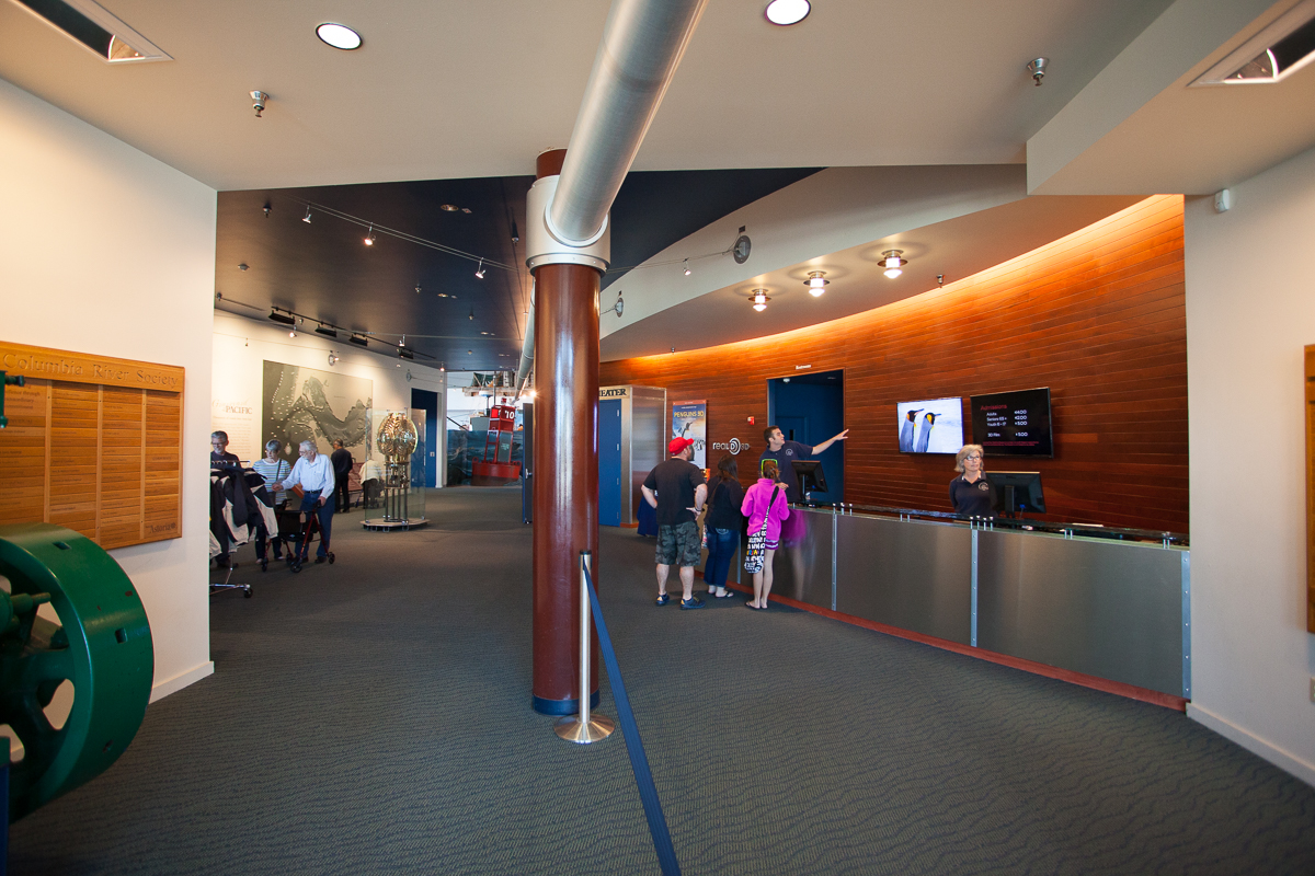 The main entrance lobby.