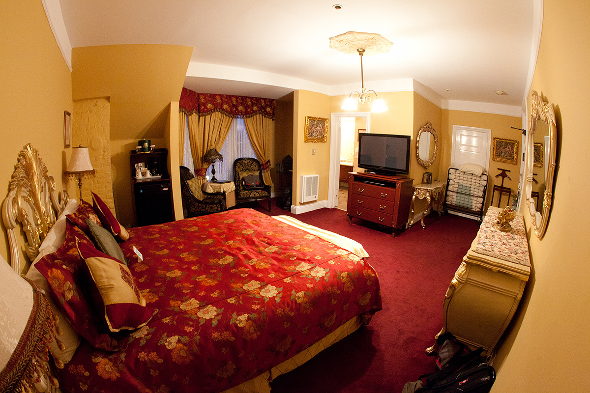 The haunted Mary Lake Suite, Room 410.