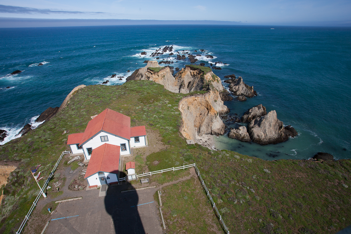 A view of Devil's Punch Bowl from above.