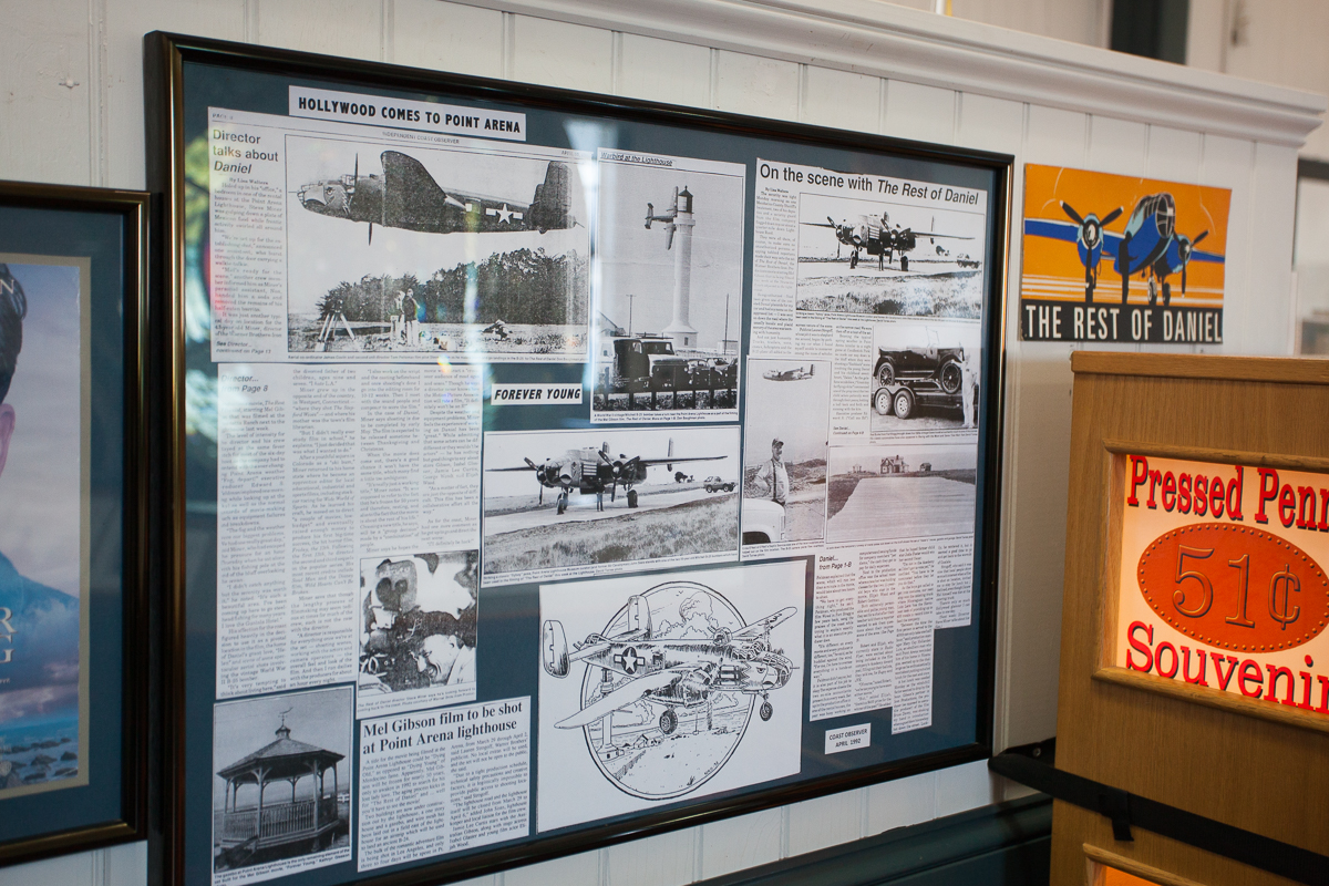 The 1992 film named Forever Young was filmed here at Point Arena Lighthouse.