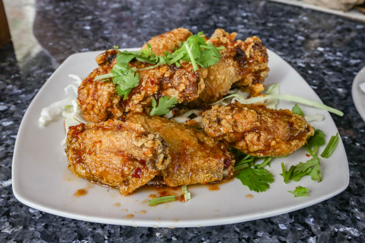 The Tony Wings at Tony Thai Restaraunt