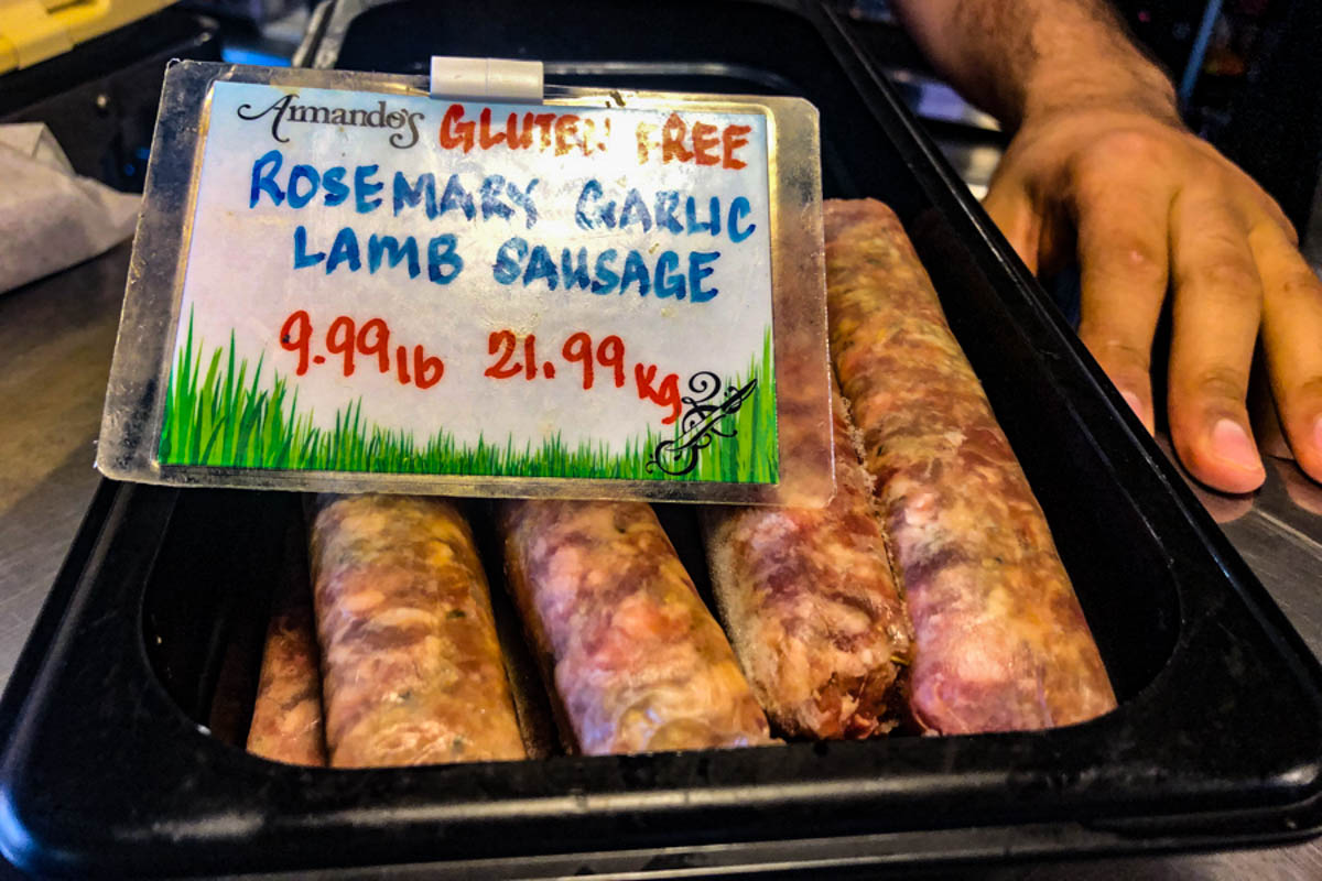 Rosemary Garlic Lamb Sausage at Armando's Finest Quality Meats