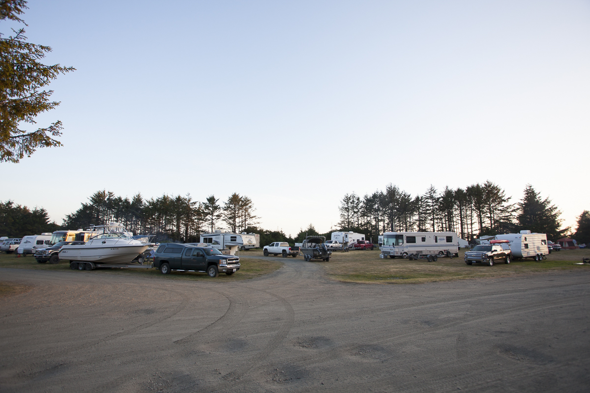 Plenty of room for even the largest RV's.