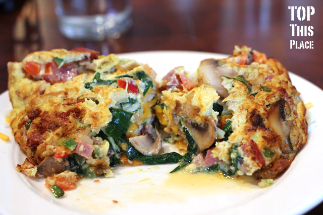 Build your own omelette station 