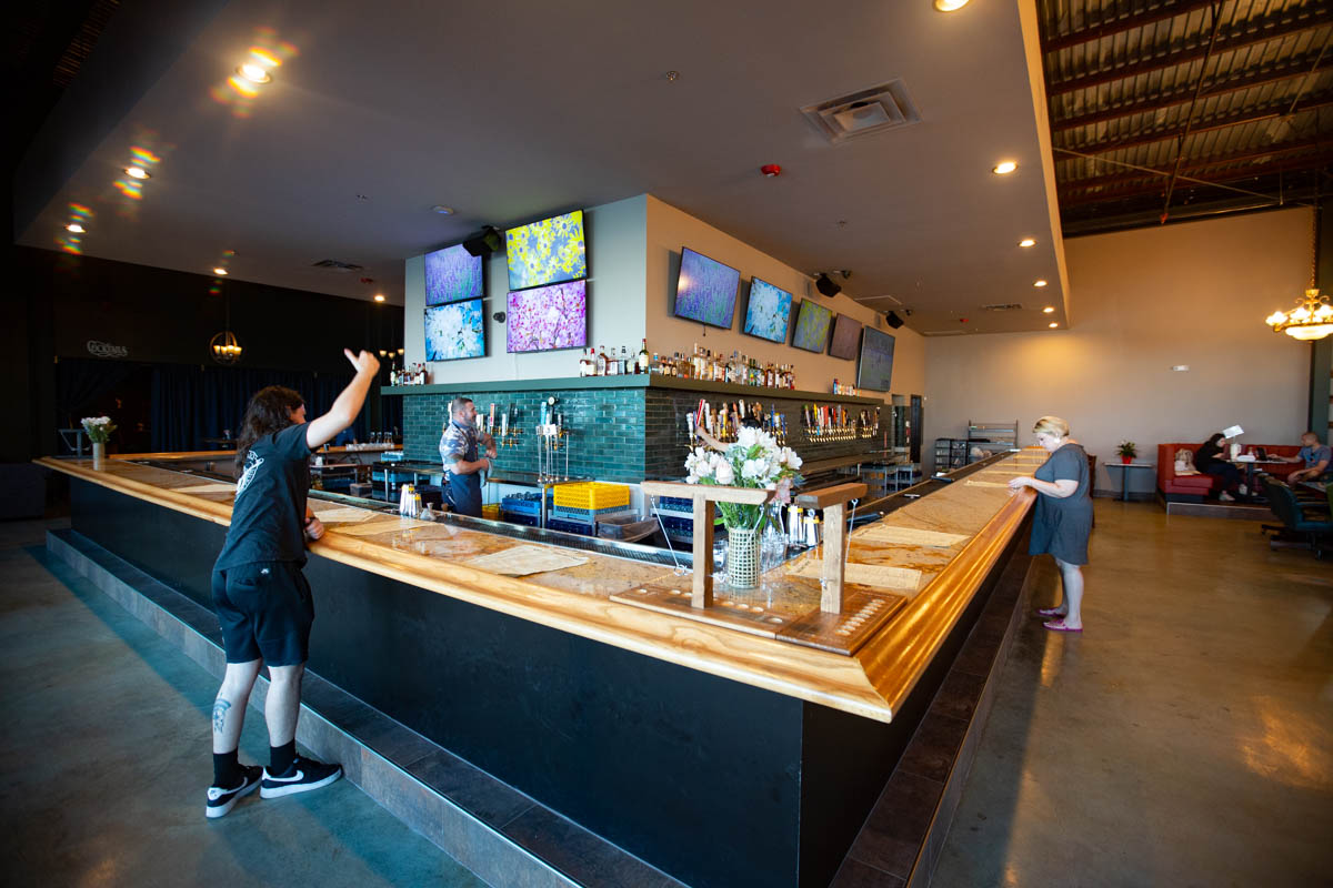 Large Screen Televisions throughout Katy Beer Garden