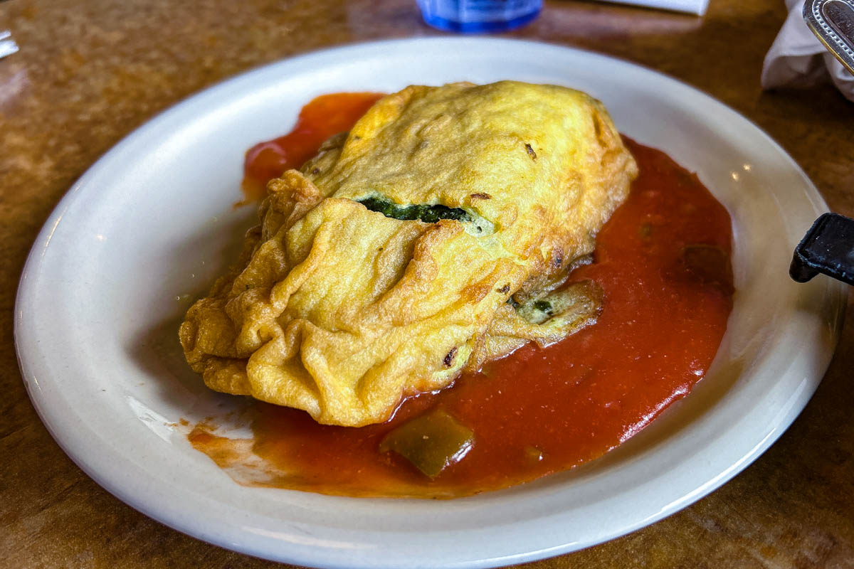 Chile Relleno at Lopez Mexican Restaurant
