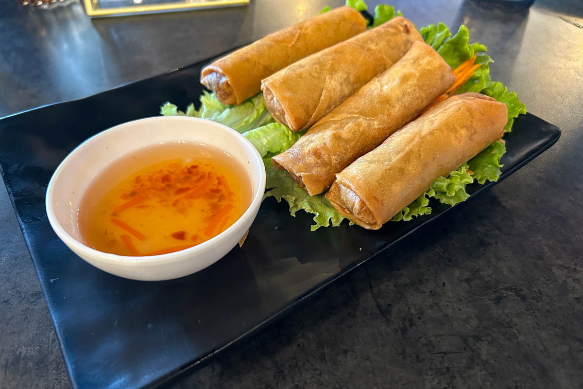 Resilience Viet Kitchen full order of egg rolls