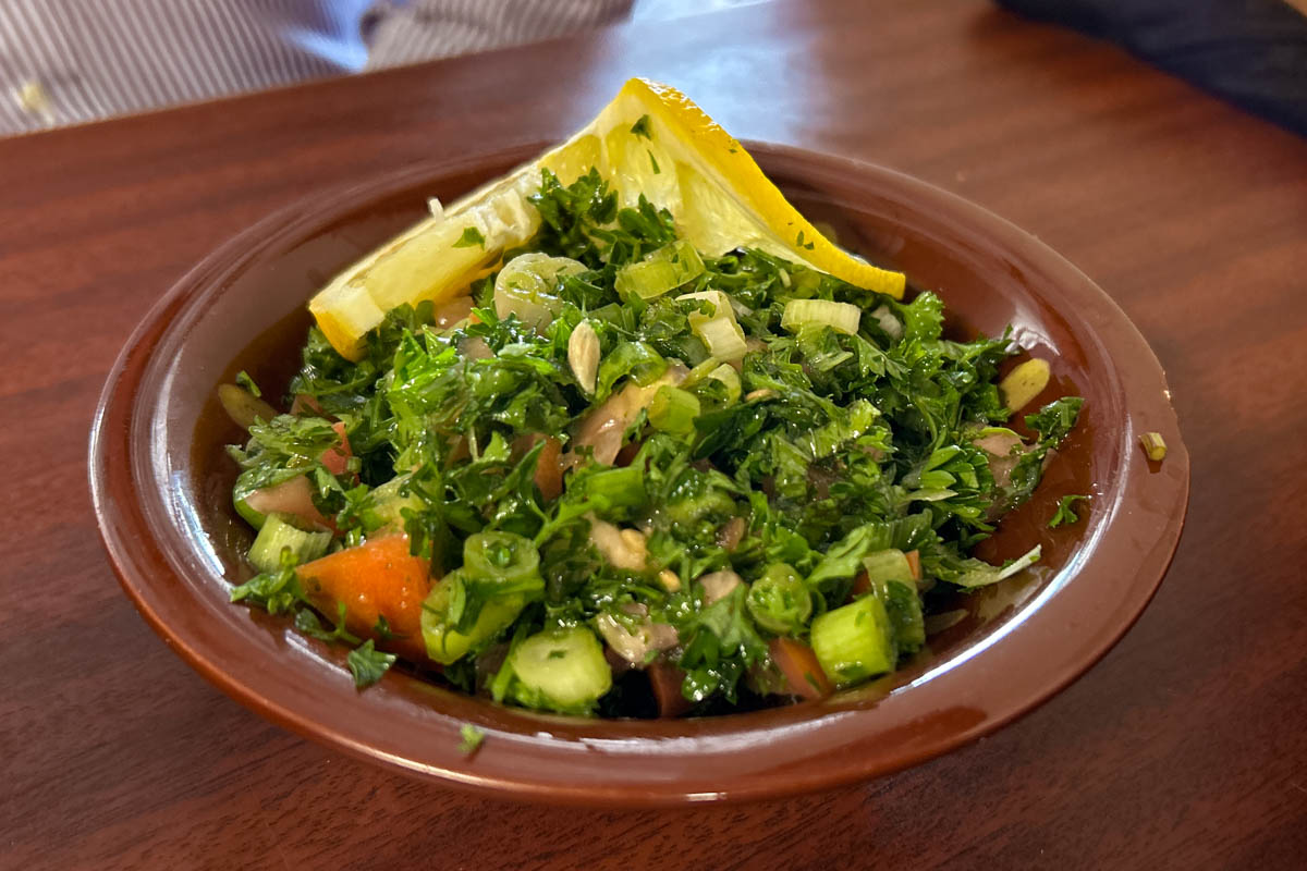 Tabbouli at Shawarma Grill & Cafe